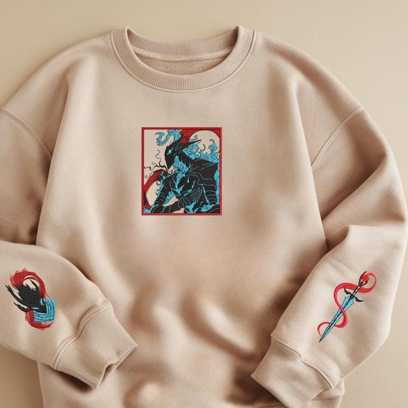 Sweat à Capuche Vintage Homme Femme - Impression Solo Leveling, Style Y2K, Fermeture Éclair, Coupe Ample Décontractée - 2