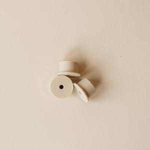 3 Stück Flacher Adapter für Motivstecker und -halter | Passend für gängige Geburtstagskranz - Marken | Motivstecker-Adapter Geburtstagskranz