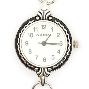 Round Watch Face, White Watch Face, Silver Watch Face, Watch Head, Jewelry Watch Face, Battery Included