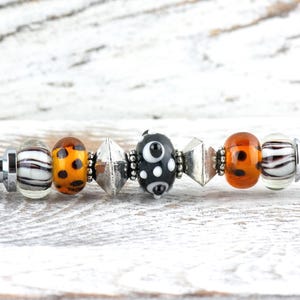 Animal Print Glass Beaded Silver Metal Sword Letter Opener / Paper Knife / Cute Desk Accessory