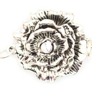 Silver Rose Stretchbandskoppling • Armbandsfokus bild 1
