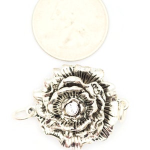 Silver Rose Stretchbandskoppling • Armbandsfokus bild 3