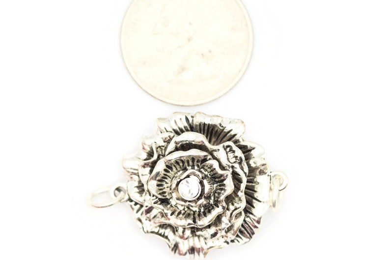 Silver Rose Stretchbandskoppling • Armbandsfokus bild 3