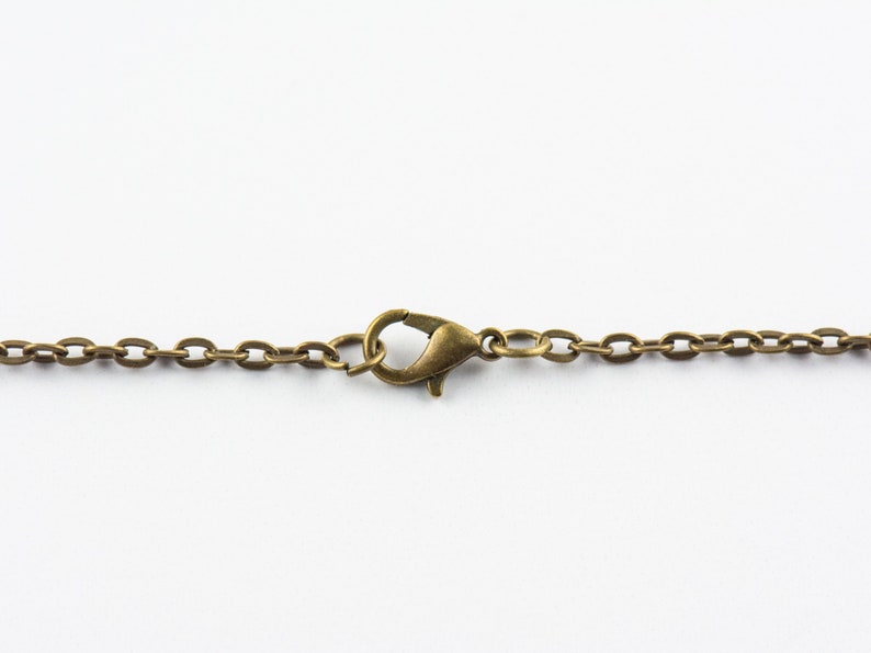 Spinnewebbrons zakhorloge lange ketting / Unieke horloges / Spinsieraden / Groot zakhorloge afbeelding 8