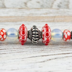 Picnic in the Park Black Stylus Pen, Fancy Beaded Metal Ballpoint Pen, Coworker Gift Idea