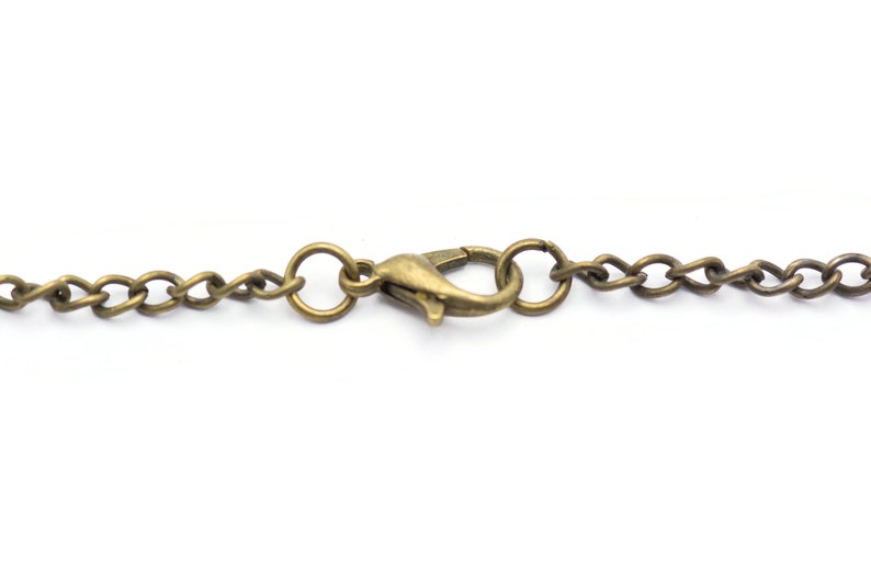 May include: A close-up of a gold-toned chain with a lobster clasp.