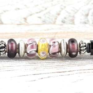 After the Rain Black Stylus Pen, Fancy Beaded Metal Ballpoint Pen, Coworker Gift Idea
