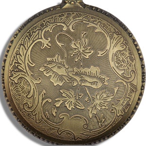 Grand collier de montre de poche en bronze antique papa | Montre à collier long | Montre de poche en bronze | Montre papa image 6