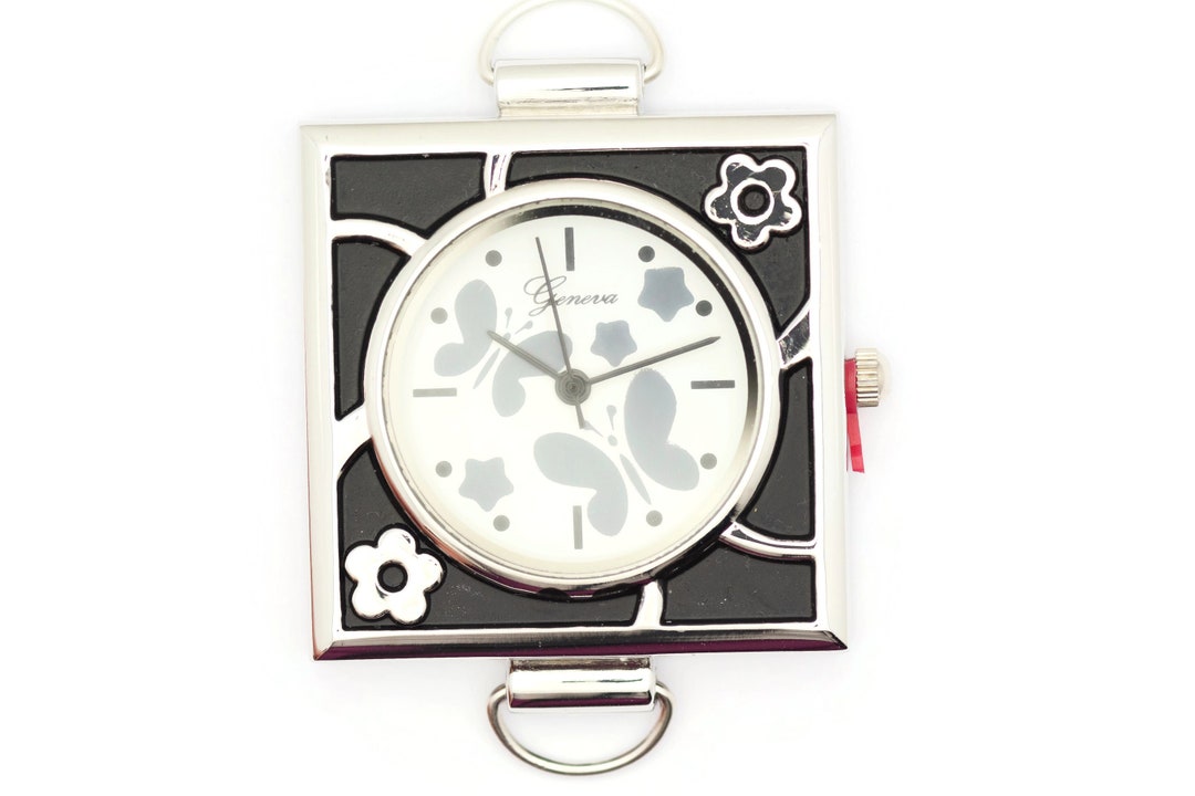 Butterfly Watch Face Square Watch Face Unique Watch Face Etsy