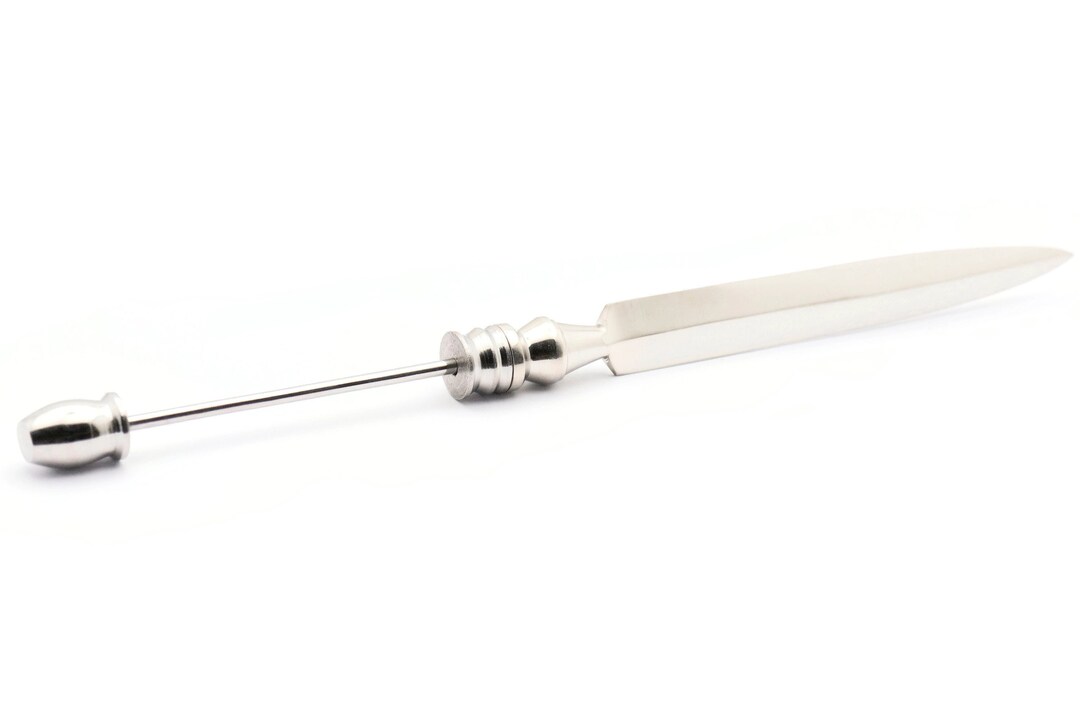 Beadable Letter Opener Flat Top Letter Opener Blank Metal Etsy