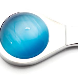 Ojo de gato, azul turquesa, abrecartas, abrecartas, abrecartas, abrecartas, abrecartas de oficina, abre sobres, cuchillo de papel