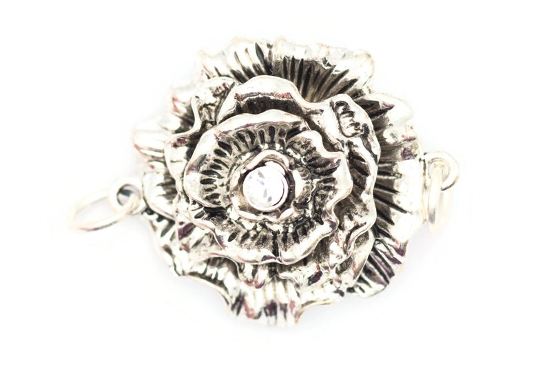 Silver Rose Stretchbandskoppling • Armbandsfokus bild 1