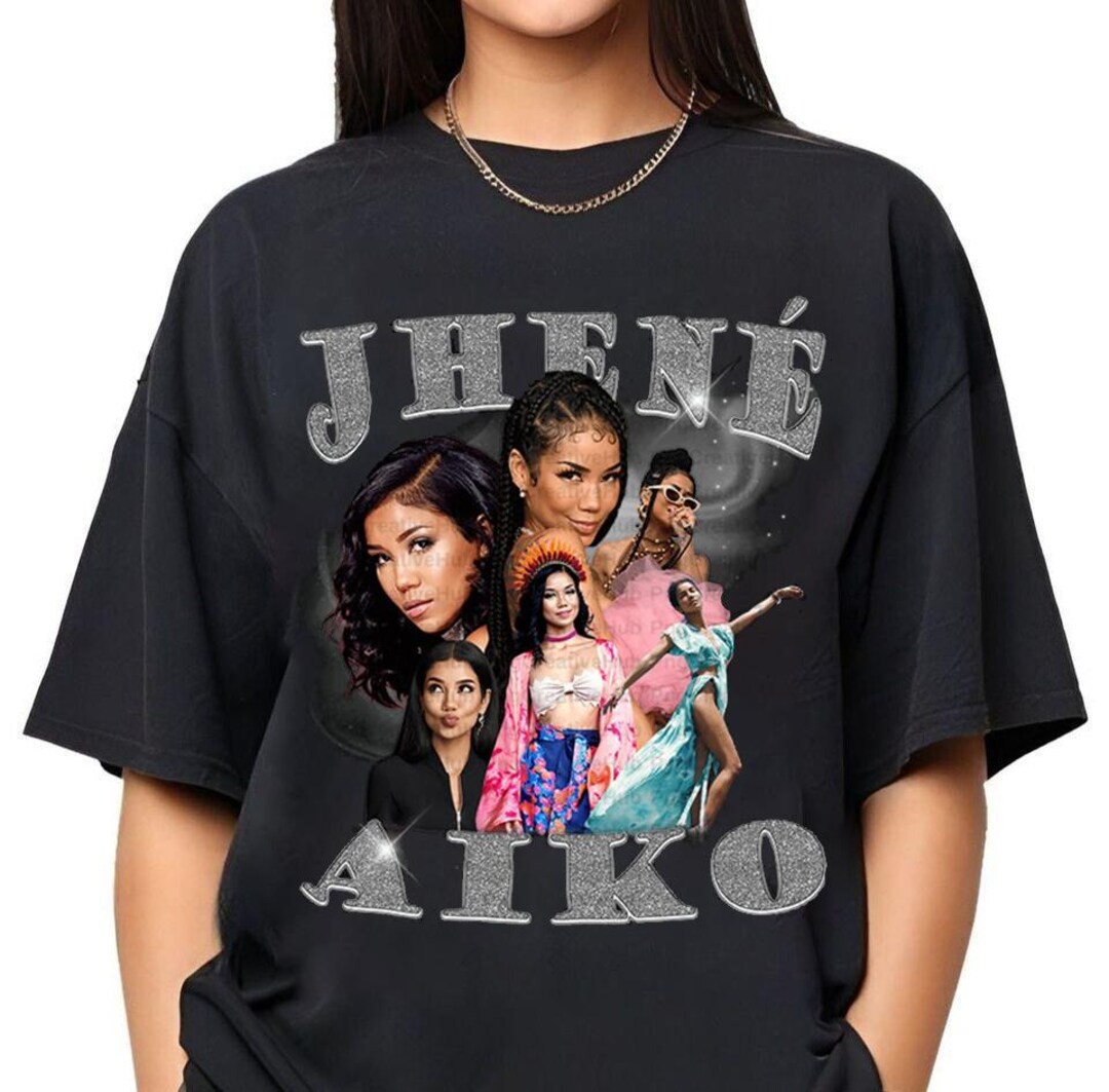 Jhene Aiko PNG, Vintage Jhene Aiko Design, Retro Jhene Aiko Shirt, 90s ...