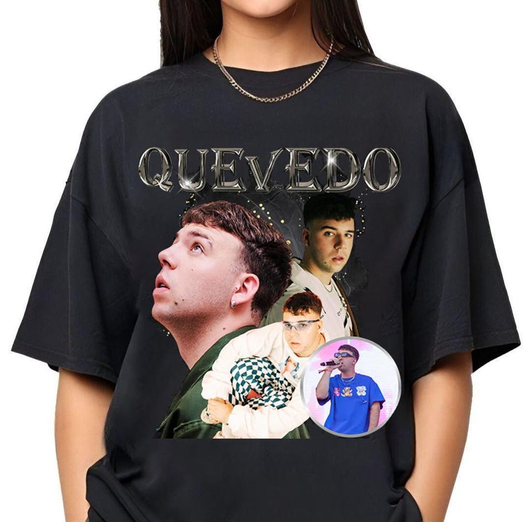 Quevedo PNG, Vintage Quevedo Design, Retro Quevedo Shirt, 90s Rapper ...