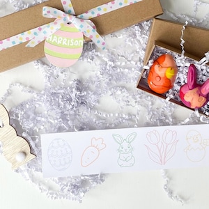 Easter Basket Filler l Easter Gift for Kids l Easter Crayons l Easter Party Favors l Spring Party Favors l Easter Basket Custom Filler