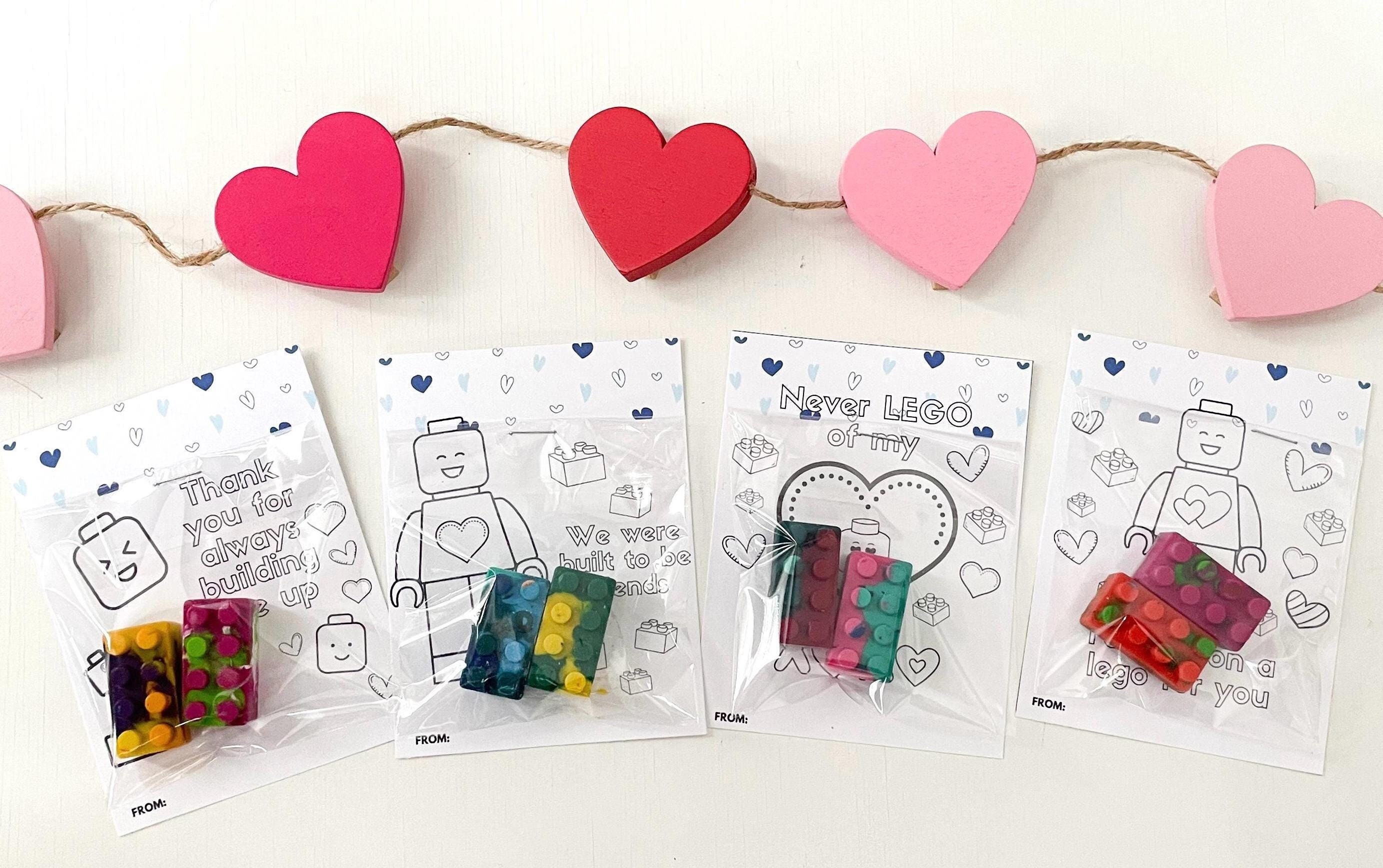 Valentine's Day Lego Crafts Ideas Personalised Valentine's