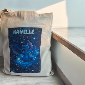 Personalized tote bag for children