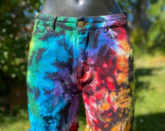 Tie-Dye Shorts Size Small~Unisex~Oregon Country Fair