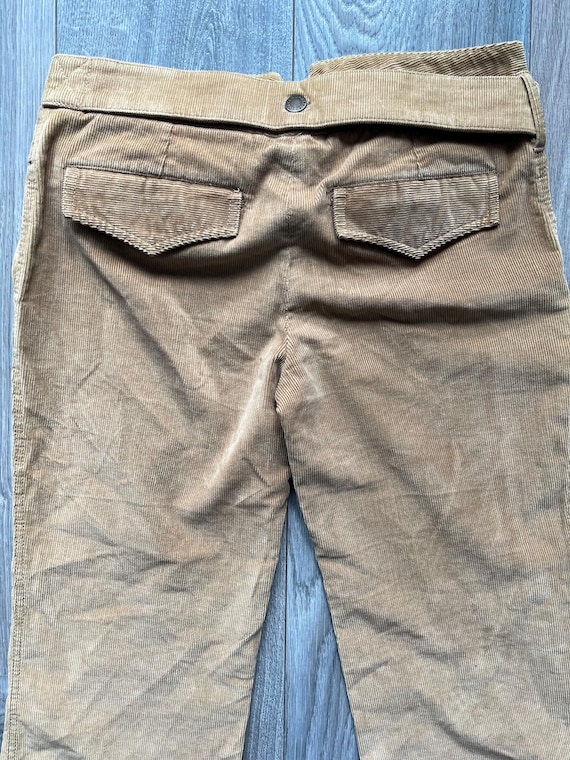 メンズ 00s dolce&gabbana corduroy damaged pants