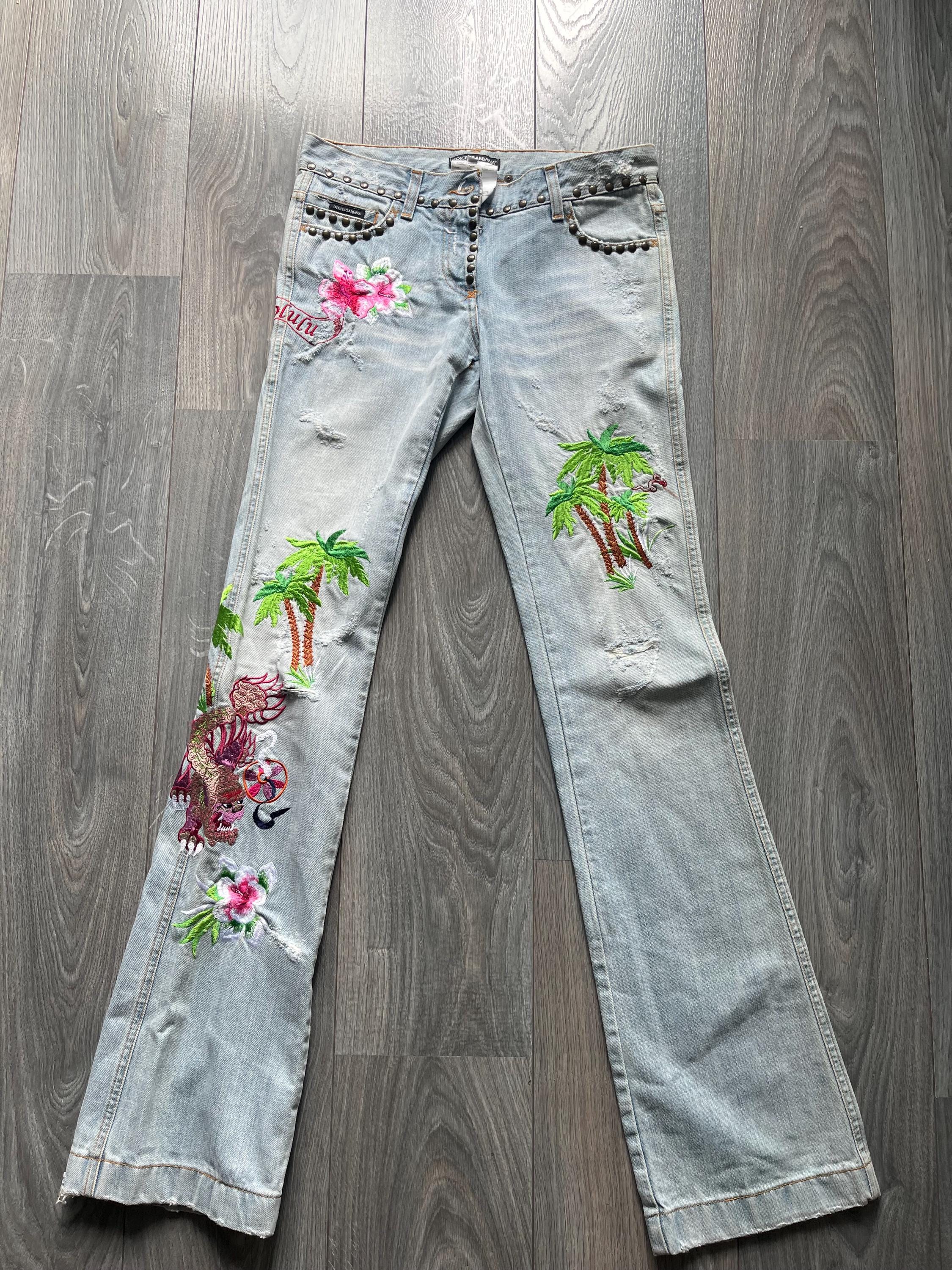 Dolce and Gabbana Vintage Jeans - Etsy