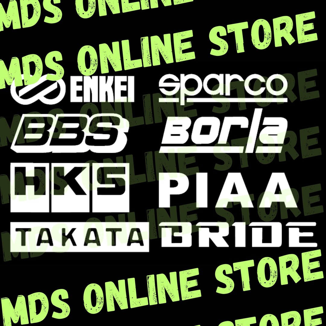 Mdk Racing Sticker Racing Sticker Pack, Vinyl Decal Sticker, Sticker for Windshield ...