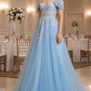 blue coronation dress surprise - it's    introducing CORONATION DAY