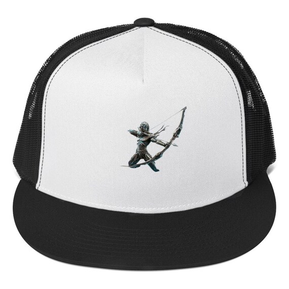 Sagittarius 1 Custom Trucker Hat, 5 Panel Hat, Archer, Bow  display picture 3
