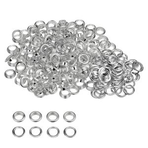 14 mm Messing Ösen mit Unterlegscheiben, rostfrei Tüllen für DIY-Projekte