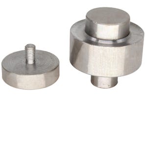 30mm/40mm Eyelet Grommet Fixing Dies for Green Hand Press Machine for Leathercraft, Banners, Curtains, Craft Projects & Clothing Repair