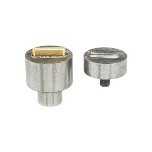 Oval Eyelets Fixing Dies for Green Hand Press Machine, Ideal for Banners, Shoes, Purses, Hats, and Craft Projects