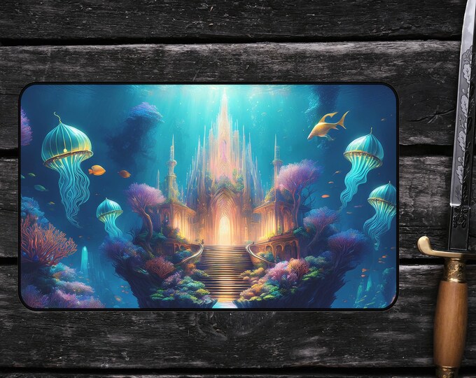 Custom Magic Mat Jund Life Playmat Magic the Gathering Archetype 24x14 Custom MTG Card ...