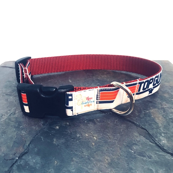 top gun maverick dog collar