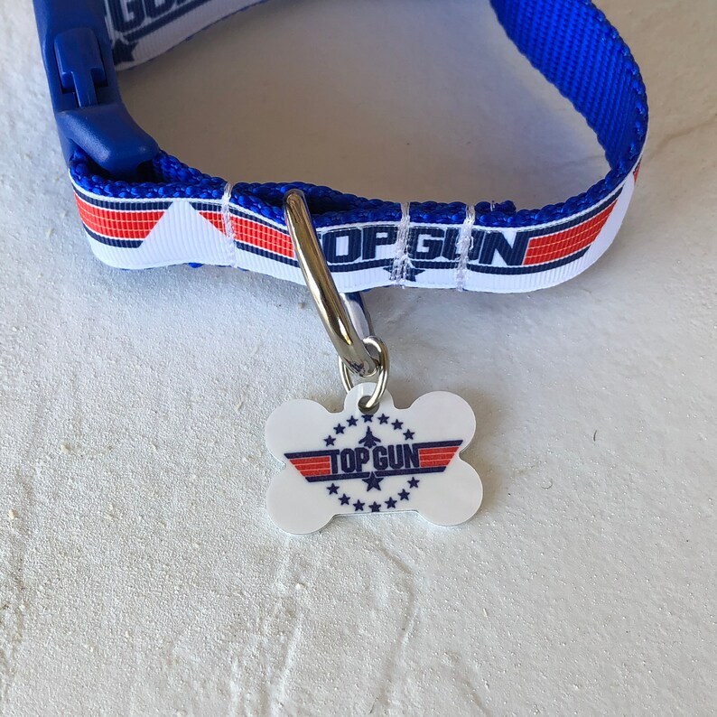 Flight School Pet ID Tag Aviator Aviation Pilot Dog Tag Etsy