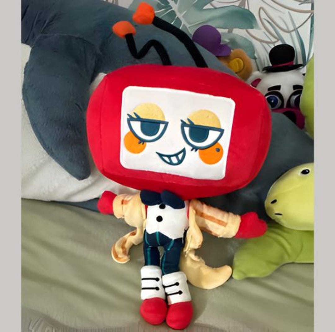 Dandy World Plush, Red Vee Dandy World Plushie, Gift for Her/him - Etsy