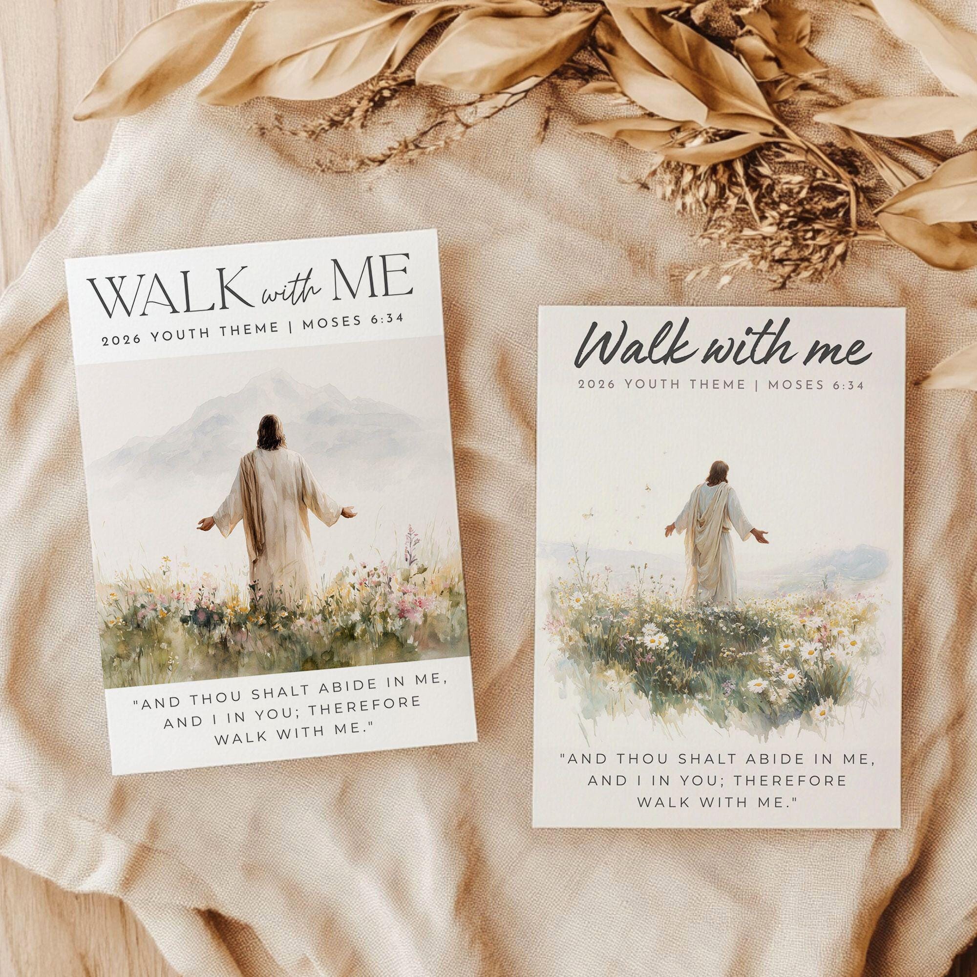 LDS youth theme: inspiring cards for spiritual growth.
