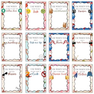 Christmas Gift Card Book Christmas Personalized Gift Card Holder Christmas Gift Card Booklet for Teens Printable Holiday Gift Card Envelopes image 6
