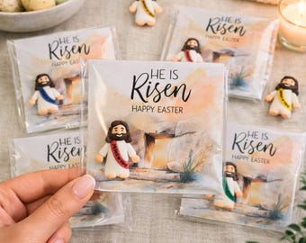 Easter Favors Christian Mini Jesus Pocket Cards Church Easter Gifts for Kids Religious Easter Basket Stuff Church gift Religious gift School