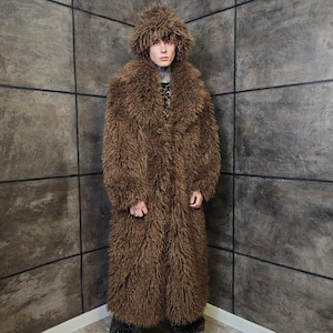 fur lined dressing gown mens Mens Snuggle Fleece Wolf 3D Hooded Dressing Gown 1Onesie Robe Onesee