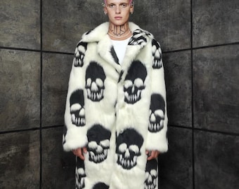 フォロー20%OFF Y2K MAD PUNK skull coat Y2K Japanese brand MAD PUNK skull coat
