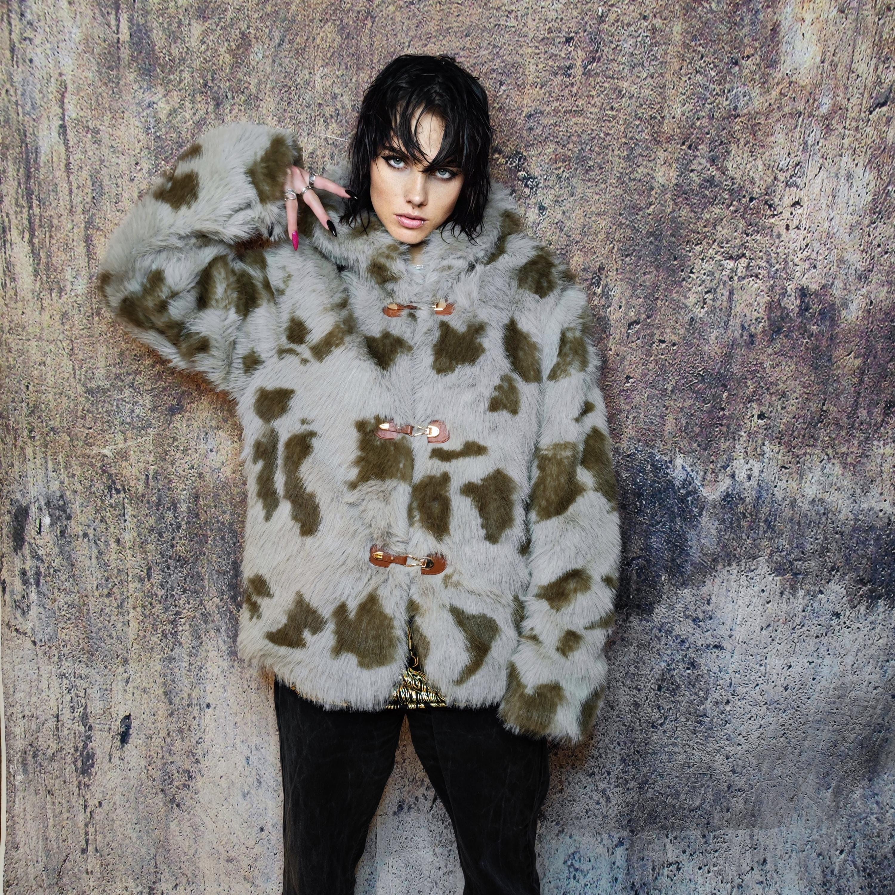 メンズ 25ss MASU FLOCKY COW SPORTS JACKET