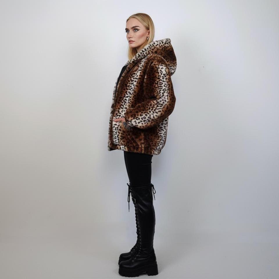 MASU FUR PRINT TROUSERS BROWN 【公式通販】