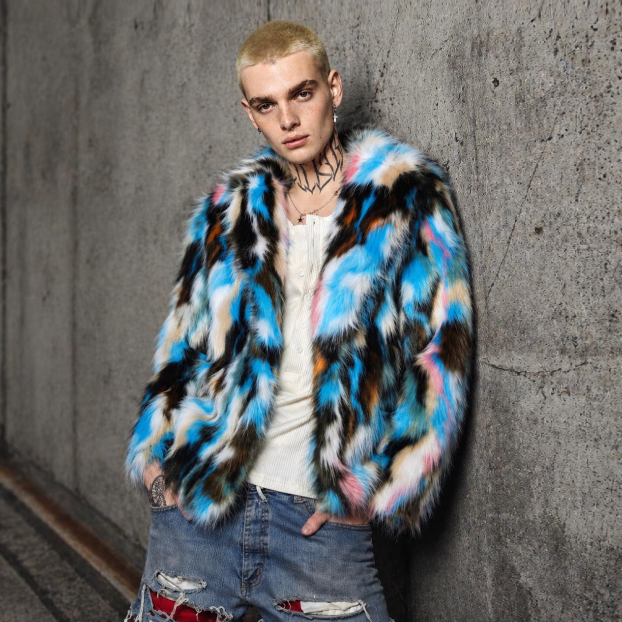 00s Fur Jacket - Etsy