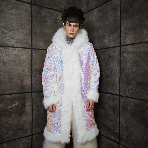 HOOD REVERSIBLE FAKE FUR COAT Always Classy Reversible Faux Fur 