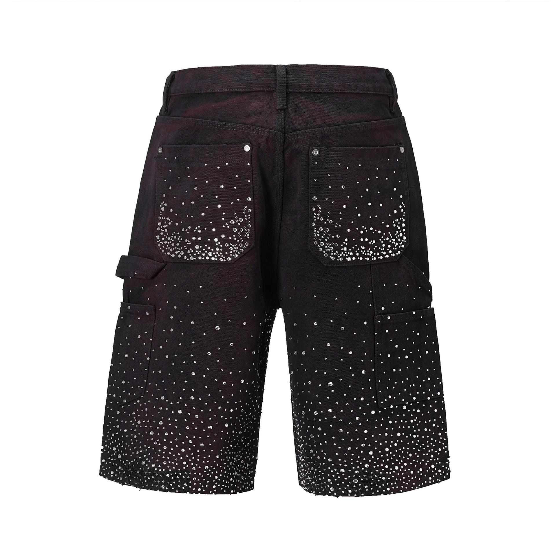 パンツ BoTT Sparkle Jacquard Denim Shorts black BoTT Sparkle Jacquard Denim Shorts black BoTT】Sparkle