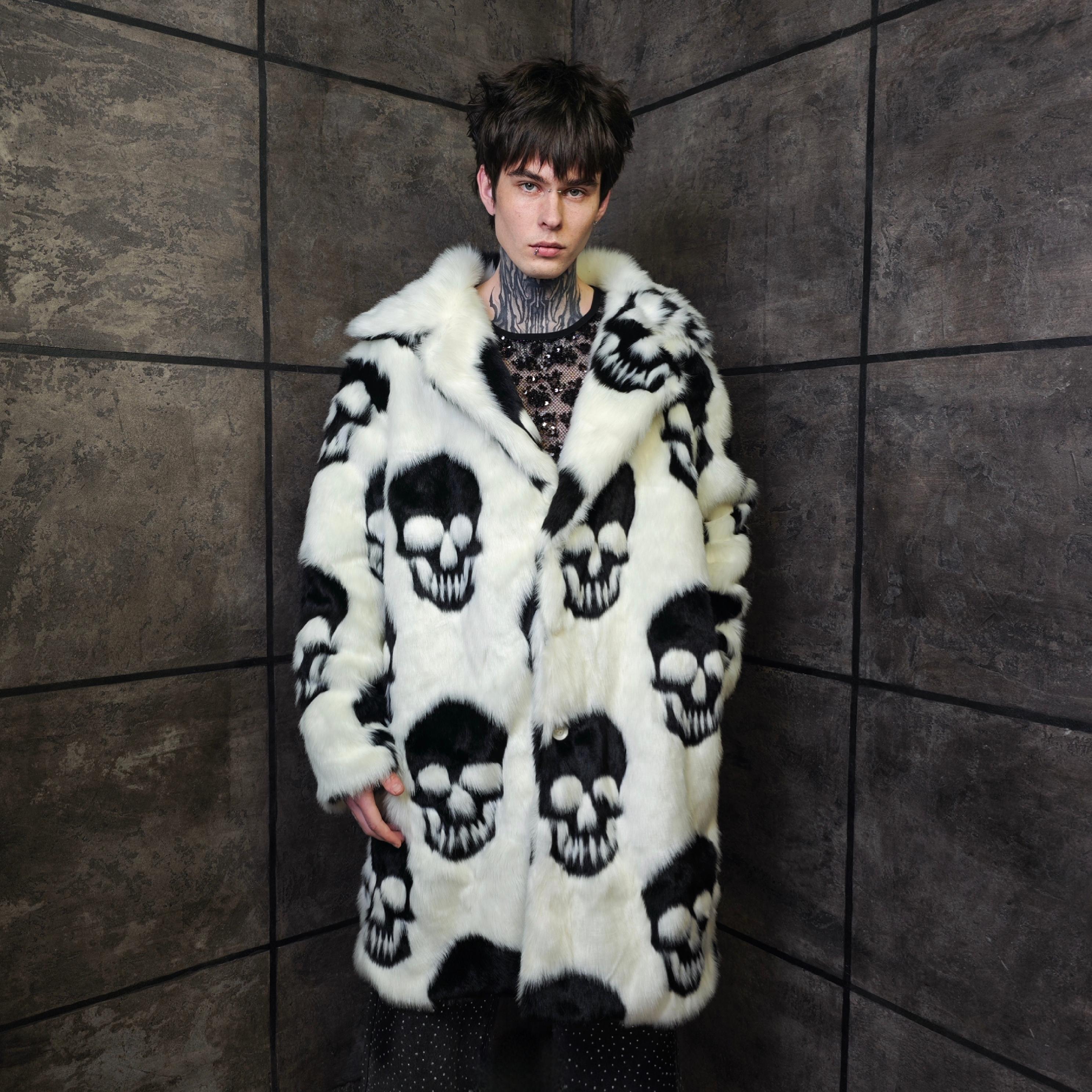 Emo Fur Coat - Etsy Canada