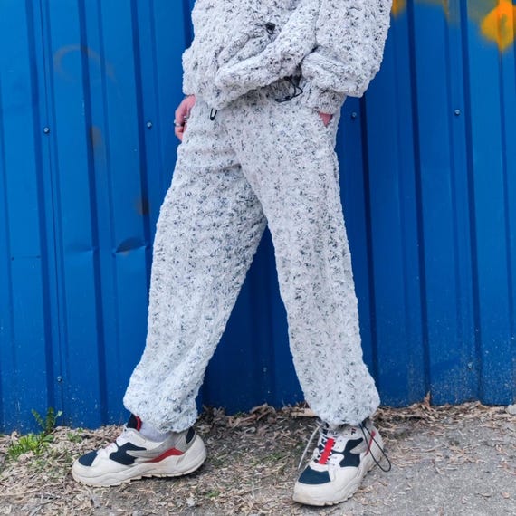 Pantaloni Da Jogging Da Uomo, Casual, In Pile, Elasticizzati - Foto 3