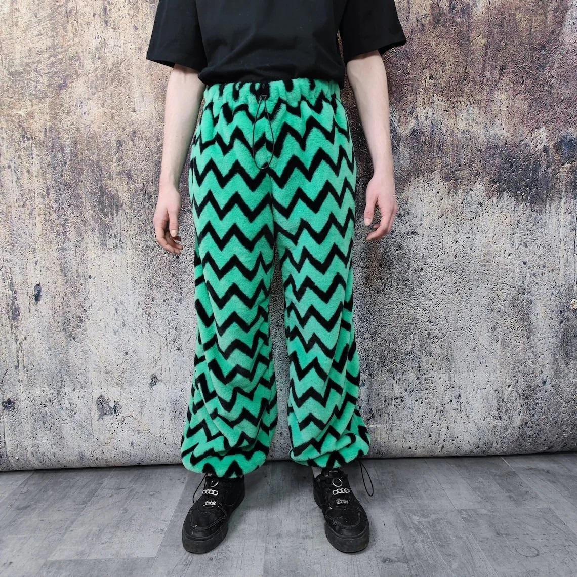 【SATIIIZ】Clown Patch Cotton Wide Work Pants Cotton Clown Pants - Etsy