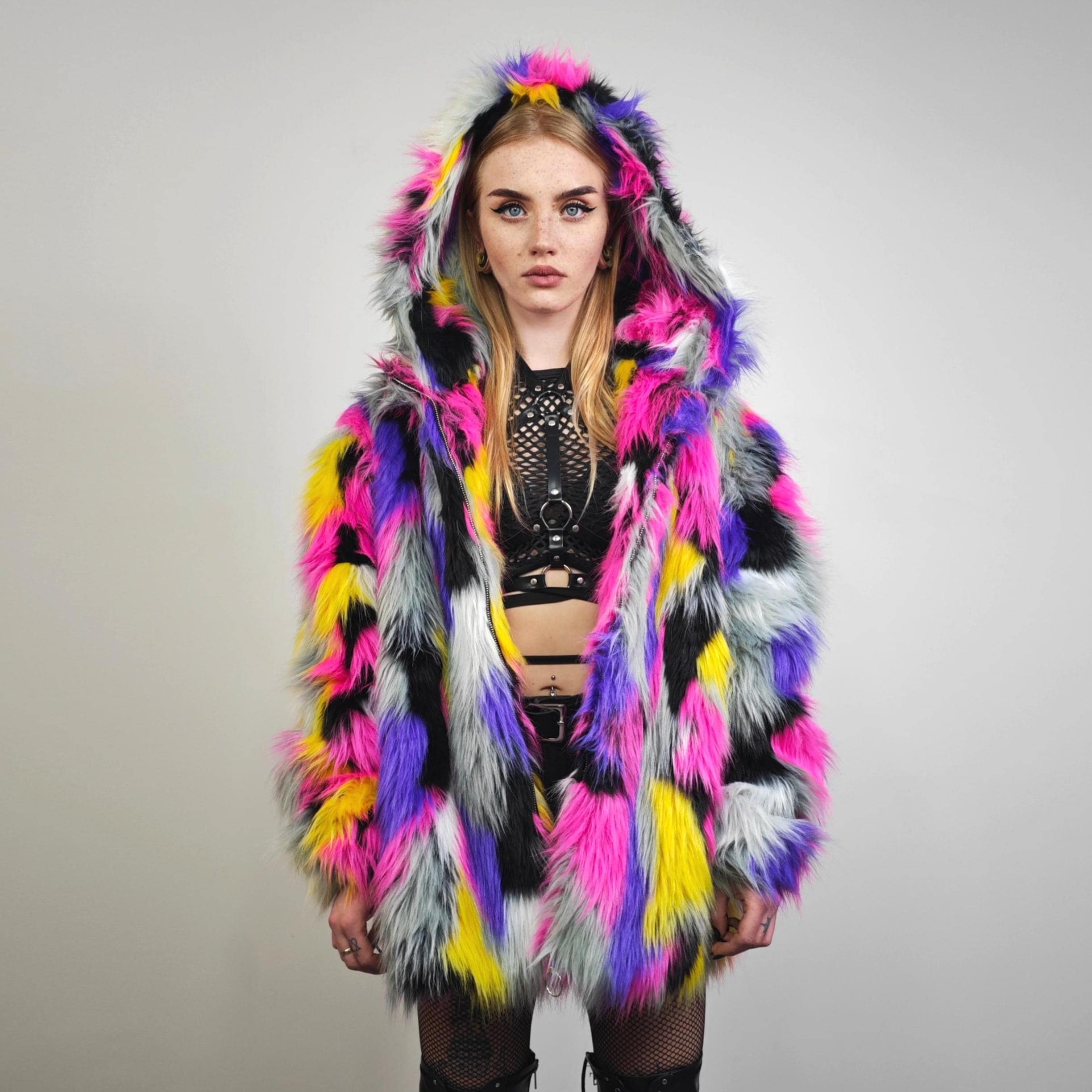 アリシアスタン　Oversized Shaggy Jacket M アリシアスタン Oversized Shaggy Jacket M