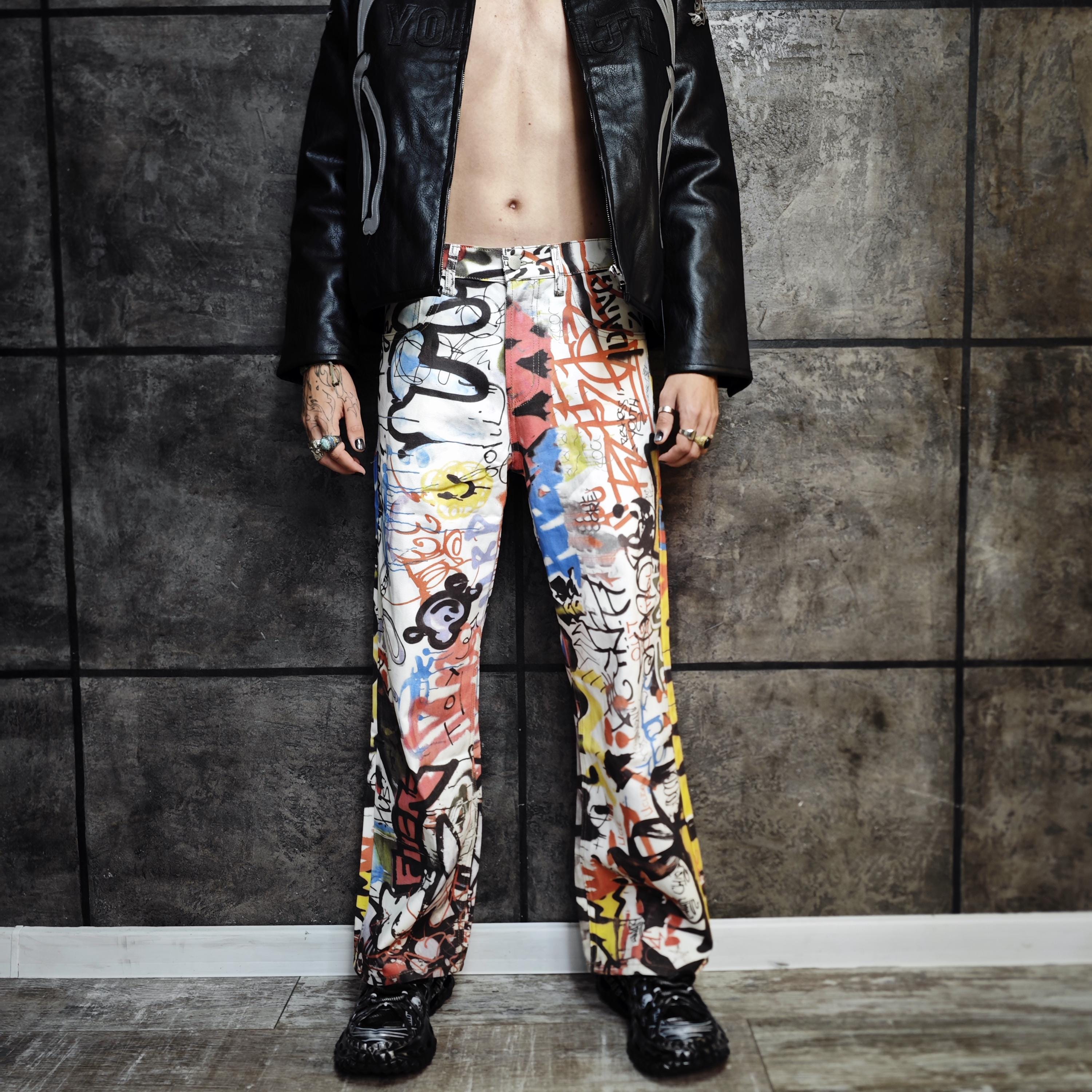 90s rave pants Italia