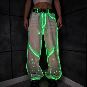 Iridescent Men Pants - Etsy